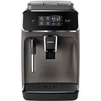 Philips Эспрессо кофемашина EP2224/10, 15 бар, 1.8L, 275g зерна, 12 уровней помола, автоматическая декальцинация (EP2224/10)