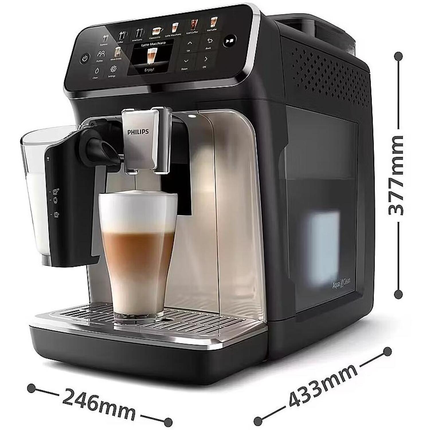Severin TK 5547, автоматическая кофемашина, 5547, 1500W, 1.8L, 15bar, 5 уровней крепости, LatteGo (5547)