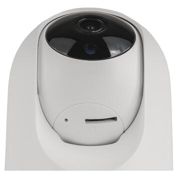 Tellur Smart WiFi внутренняя камера TLL331391, 3MP, Ultra HD 2304x1296, f:3,6mm, 20к/с, 2W динамик, двусторонний звук (TLL331391)
