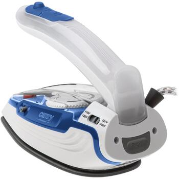Camry Tvaika ceļojumu gludeklis CR 5040, 1600 W, 80 ml, 10 g/min, 50 g/min, zils/balts (CR 5040)