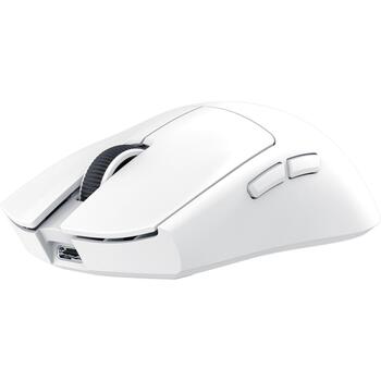 White Shark Pele LUCAN-W WGM-5022, 12000 DPI, 5 pogas, USB-C, 300 mAh, RF 2.4 GHz, Bluetooth, optiskais sensors (LUCAN-W)