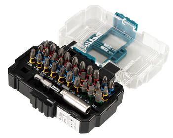 Triecienskrūvgriežu uzgaļu komplekts mpact Premier, 31gab. E-13552 MAKITA (E-13552)