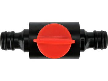 Yato vārsta savienotājs YT-89075, 1/2 collas, ABS, ASA, ātrsavienojums, vārsts, ūdens plūsmas regulēšana (YT-89075)