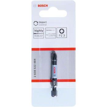 Bosch Impact Control бита для шуруповерта PZ3 2608522484, 50мм, 1/4