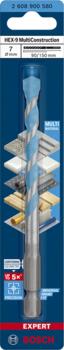 Triecienurbjmašīnām/triecienskrūvgriežiem, urbjmašīnām/skrūvgriežiem, tiecienskrūvgriežiem EXPERT HEX-9 MULTI CONSTRUCTION URBIS, 2608900580 BOSCH (2608900580)