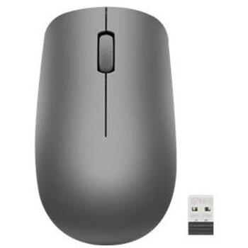 Lenovo Беспроводная мышь 530 GY50Z49089, 2.4 GHz, 1200 DPI, 3 кнопки, эргономичный дизайн, nano USB приемник (GY50Z49089)
