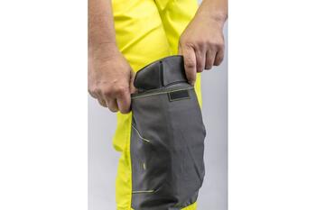 Hogert HT5K364-XL, augstas redzamības bikses, XL (54), 80% poliesters, 20% kokvilna, 270 g/m², EN ISO 20471 1. klase, CAT.II (HT5K364-XL)