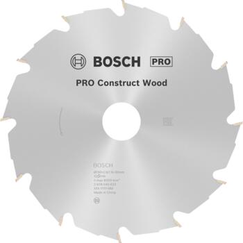Ripzāģa disks 190x30 mm Construct wood, Rokas ripzāģiem PRO CONSTRUCT WOOD RIPZĀĢA ASMENS, 2608640633, BOSCH (2608640633)