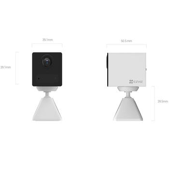 EZVIZ CB2 внутренняя аккумуляторная WiFi камера 2MP Full HD ночное видение 5m Белая (CS-CB2-1080P-WH)