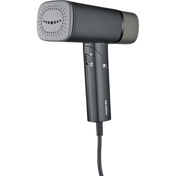 Severin Ручной отпариватель DG 3282, 0.14L, 20g/min, черный, компактный, быстрое нагревание, бережный к тканям (DG 3282)