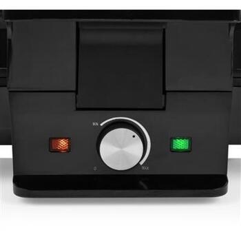 Tristar Vafeļu panna WF-1165, 1000 W, 2 vafeles, Beļģu, Melna, neslīdošas kājiņas, gatavības indikators (WF-1165)