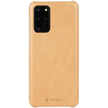 Krusell Sunne vāciņš Samsung Galaxy S20+ 61958, brūns, ādas imitācija, aizmugurējais, bezvadu uzlāde, putekļu drošs (61958)