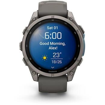 Garmin умные часы Fenix 9 010-04762-01, 47мм, титан, AMOLED 1,4