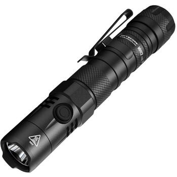 Nitecore MH12V2, rokas lukturis, 1200 lm, 1 lampa, 202 m gaismas attālums, IP68, 1 m triecienizturīgs, USB lādējams, alumīnijs (MH12V2)