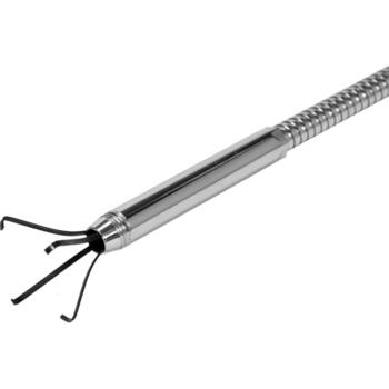 Yato magnētiskais satvērējs YT-06613, 585mm, 3x1.5V LR1130, LED apgaismojums, magnēts, mehāniskās knaibles, elastīgs, PVC rokturis (YT-06613)