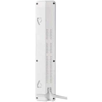 Emos удлинитель P1422SM, 2м, 4 розетки, с выключателем, 1x USB-A, 1x USB-C, 3680W, PVH, защита от детей (P1422SM)