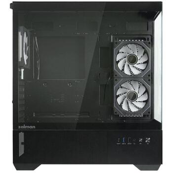 Zalman CHRONIX V2, корпус ATX Mid-Tower, 3x120 мм ARGB вентилятора, черный (CHRONIX V2 BLACK)