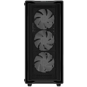 Deepcool CC560 MESH V2 korpuss R-CC560-BKAMA4-G-2, 2xUSB 3.0, 1x austiņu/mikrofona, 7 paplašināšanas sloti, RGB (R-CC560-BKAMA4-G-2)