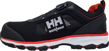 Helly Hansen darba sandales Chelsea Evo 2 MXR BOA S1PS, 78393_992-46, melna 46, kompozītmateriāla pirkstgalu aizsargs (78393_992-46)