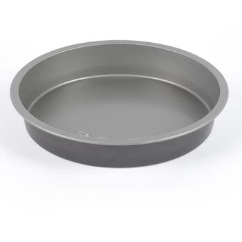 Salter Круглая форма для выпечки BW13662, 21см, углеродная сталь, серая, антипригарное покрытие, можно мыть в посудомоечной машине (BW13662)
