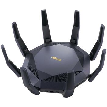 Asus беспроводной маршрутизатор RT-AX89X 6000Mbps, 8 антенн, 8 LAN портов, 2x10G порта, Wi-Fi 6, AiProtection Pro (RT-AX89X)