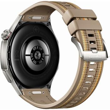 Huawei Умные часы Watch GT 6 Pro 55020FTS, 1.47in AMOLED, 466x466, 867mAh, 21 день, GPS, IP69, 5 ATM, титановый сплав, коричневый (55020FTS)