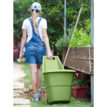 Keter Тачка Easy Go Breeze 29199467771, 50л, 51x56x84см, зеленая (29199467771)