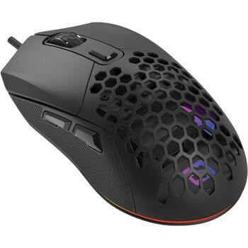 Sandberg Игровая мышь 640-28, 120г, 1.5м, 6 кнопок, 800-12800 DPI, USB, LED подсветка (640-28)