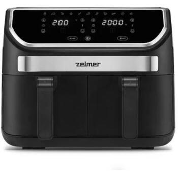 Zelmer Gaisa fritieris ZAF9100 72807097P, 1700 W, 9 l, 2 grozi, 11 programmas, elektroniskais panelis, plastmasa (72807097P)