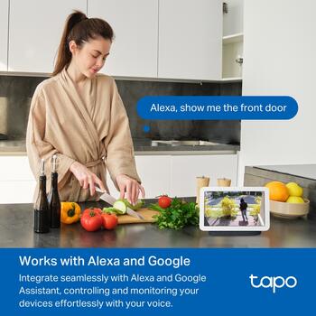 Tapo видеодомофон, TP-Link, Tapo D210, 3 МП, 1.18 мм, F1.8, IP65, H.264, Micro SD до 512 ГБ (TAPO D210)