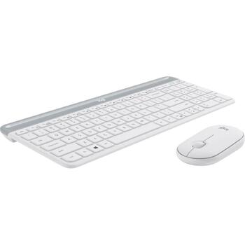 Logitech Bezvadu tastatūras un peles komplekts MK470 920-009205, 10m, AA, AAA, QWERTY, bez apgaismojuma, kompakts dizains (920-009205)