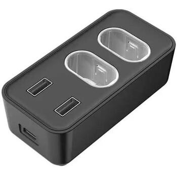 Subsonic Двойное Зарядное Устройство и Хаб SA5704-SX, 2x1200mAh, 10ч, время зарядки 5ч, 2xUSB 2.0, совместимо с Xbox Series X/S (SA5704-SX)