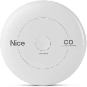 Fibaro oglekļa monoksīda detektors CO Alarm-Control 868,4 MHz, Z-Wave Plus, akumulators, temperatūras sensors (CO Alarm-Control 868,4 MHz)