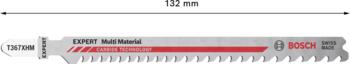 3 figūrzāģa asmeņi T367XHM Multimaterial, Figūrzāģiem EXPERT MULTI MATERIAL THICK AND THIN T367XHM FIGŪRZĀĢA ASMENS, 2608900560, BOSCH (2608900560)