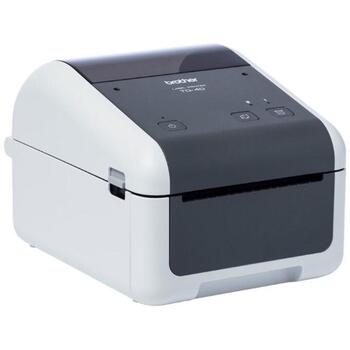 Brother TD-4215D TD4215DXX1, принтер этикеток прямой термопечати, 203x203 DPI, 127 мм/с, последовательный, проводной, 256 МБ (TD4215DXX1)