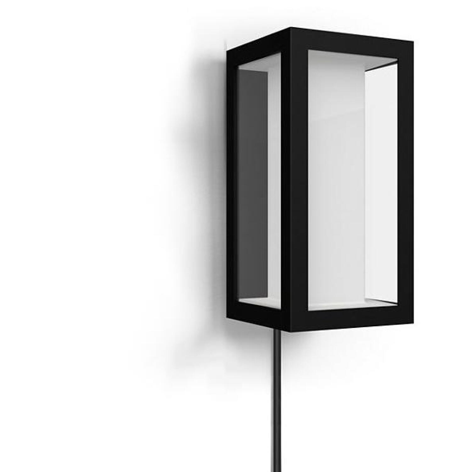 Philips Hue уличный настенный светильник Impress 8718696174333, 8Вт, IP44, 1180лм, 2000-6500К, LED, Bluetooth, Zigbee (8718696174333)