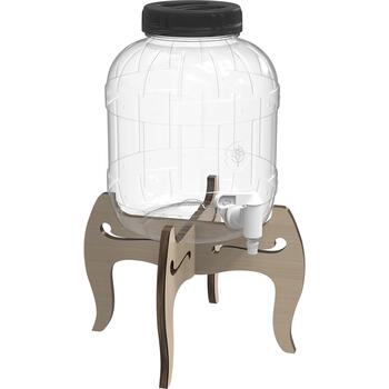 Browin банка с краном 5 L, 602555, 5.0 L, без BPA, с крышкой, продается поштучно (602555)