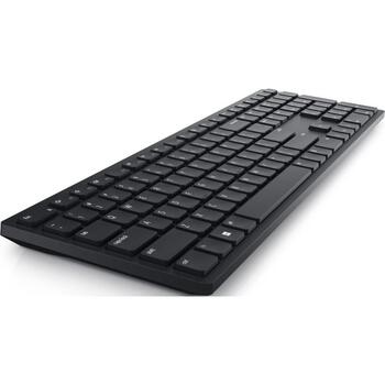 Dell klaviatūra KB500 580-AKOR, bezvadu, melna, 2.4 GHz, 12 programmējamas taustiņi, QWERTY krievu (580-AKOR)