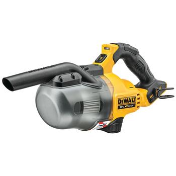 DeWalt DCV501LN-XJ аккумуляторный пылесос для строительных и мастерских работ 18V HEPA фильтр L класс 0.75L без аккумулятора и зарядного устройства Черный Желтый (DCV501LN-XJ)