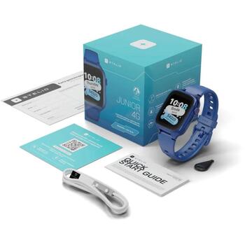 Stelio Viedpulkstenis bērniem ST-SWJ101-NB, 4G LTE, GPS, IP67, 1.75'', Bluetooth, Wi-Fi, soļu skaitītājs, interaktīvs displejs (ST-SWJ101-NB)