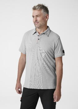Helly Hansen рубашка поло Kensington Tech 79248_931-M, M, 100% полиамид, 185 g/m², UPF 40+, застежка на пуговицы, боковые разрезы (79248_931-M)