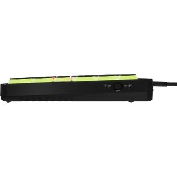Genesis клавиатура Thor 430 TKL NKG-2345, проводная, USB-A, USB-C, механическая, линейная, RGB, US, черная, 87 клавиш (NKG-2345)