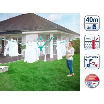 LEIFHEIT Veļas žāvētājs rotējošs Linomatic 400 Easy (1085285)