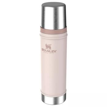 Stanley® Termoss The Legendary Classic Bottle 2811345045, 0,6L, 18/8 nerūsējošais tērauds, rozā, 18h silts, 20h auksts, 4d ar ledu (2811345045)