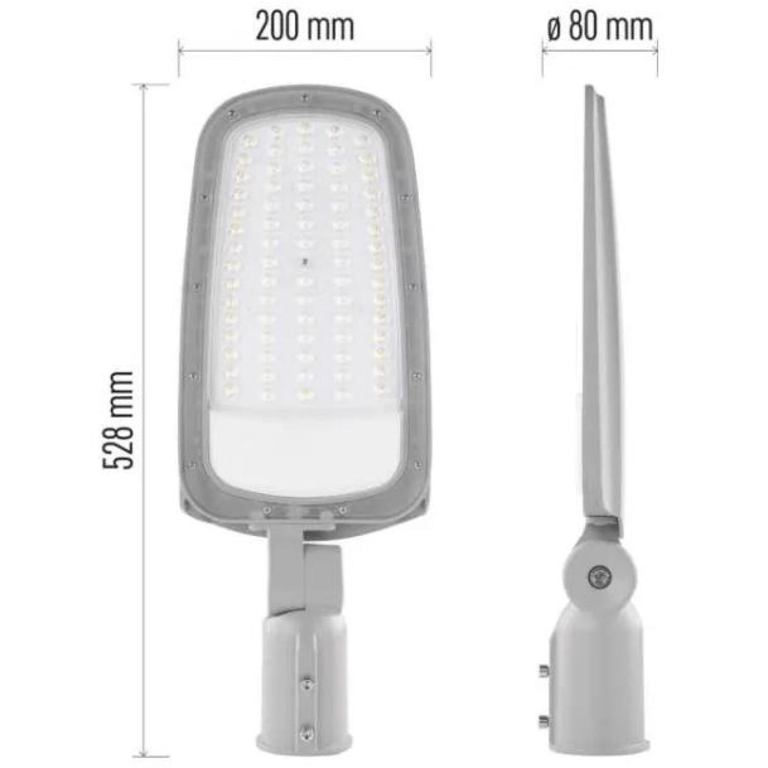 Emos LED уличный светильник SOLIS ZO0704, 70W, 8400 lm, нейтральный белый, IP65, 30 000 часов, 120 lm/W (ZO0704)