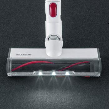 Severin Putekļsūcējs 7152, 120 W, 22,2 V, 2200 mAh, 0,5 l, 75 dB, bezvadu, mehāniska vadība, alumīnija caurule (7152)