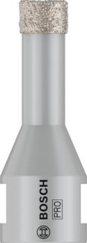 Dimanta kroņurbis 12 mm DrySpeed Best for Ceramic, Mazām leņķa slīpmašīnām PRO CERAMIC DRY KROŅURBIS, 2608599042, BOSCH (2608599042)