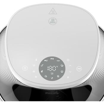 Philips karstā gaisa friteris NA331/10, jauda 1700 W, tilpums 6.2 L, 1 kg fritēšanas jauda, LED displejs, 12 programmas (NA331/10)