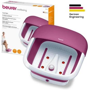 Beurer Kāju masāžas vanna FB 30, 60W, 3 funkcijas, infrasarkanie gaismas punkti, salokāma, neslīdošas kājiņas (FB 30)