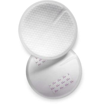 Philips Avent одноразовые прокладки для бюстгальтера SCF254/61, 60 шт., 130x2 мм, супервпитывающие, защита от протекания, дышащие (SCF254/61)